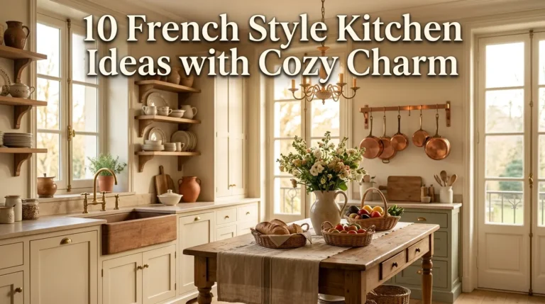 10 French Style Kitchen Ideas with Cozy Charm