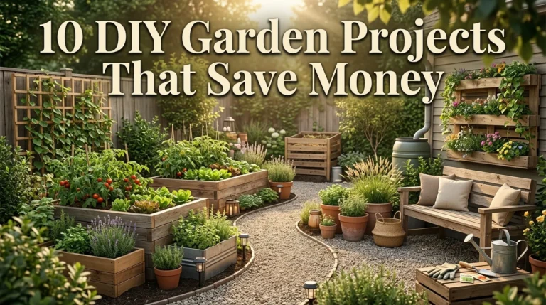 10 DIY Garden Projects That Save Money