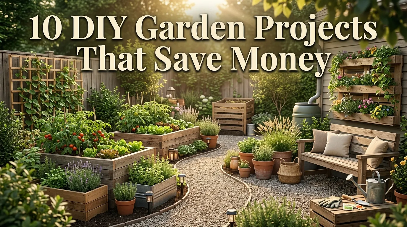 10 DIY Garden Projects That Save Money