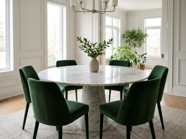 How Many Chairs Can Comfortably Fit Around a 60-Inch Round Dining Table? - chairs around 60 inch round table
