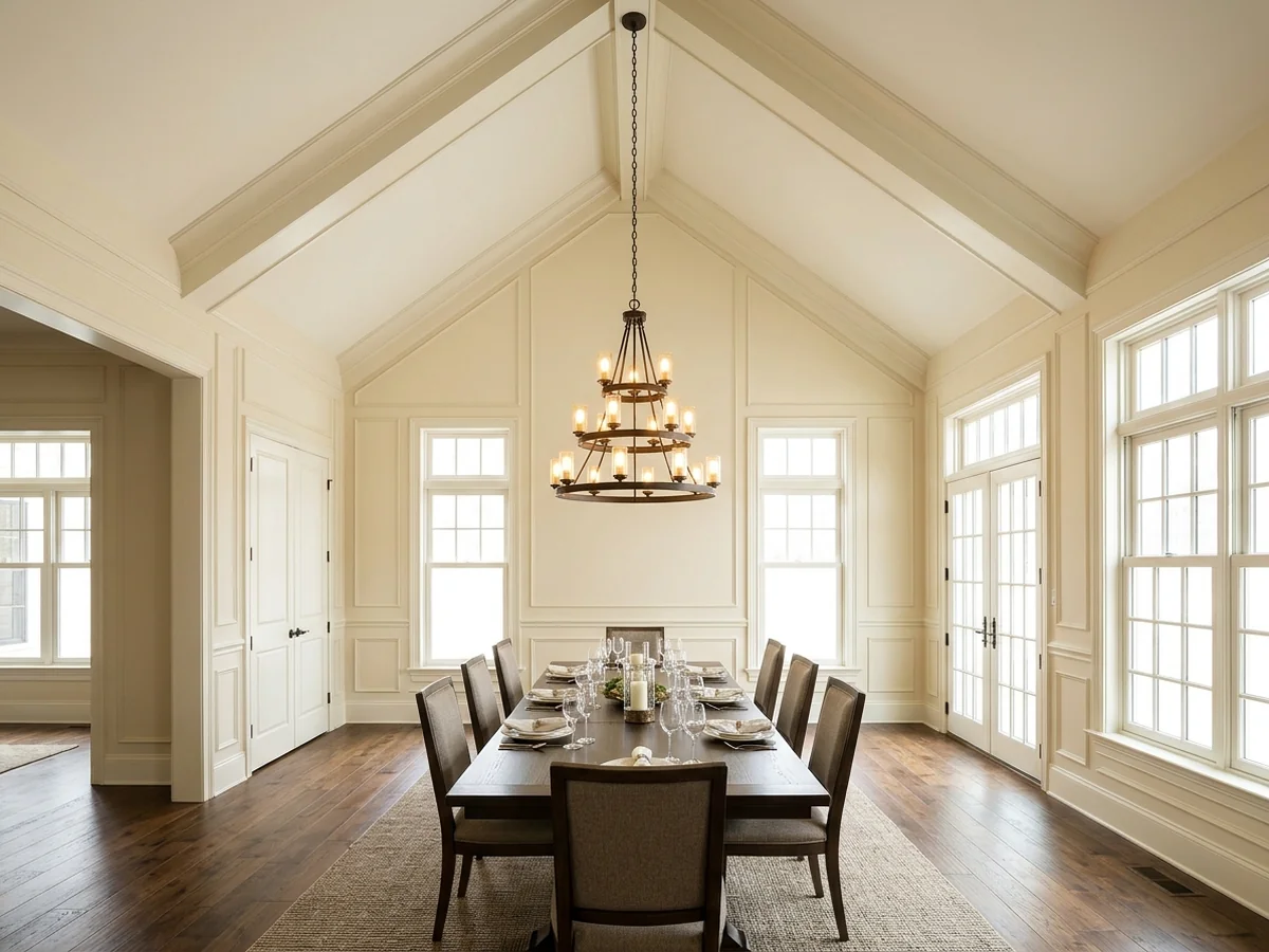 Adjusting for Ceiling Height - chandelier 30 to 36 inch rule