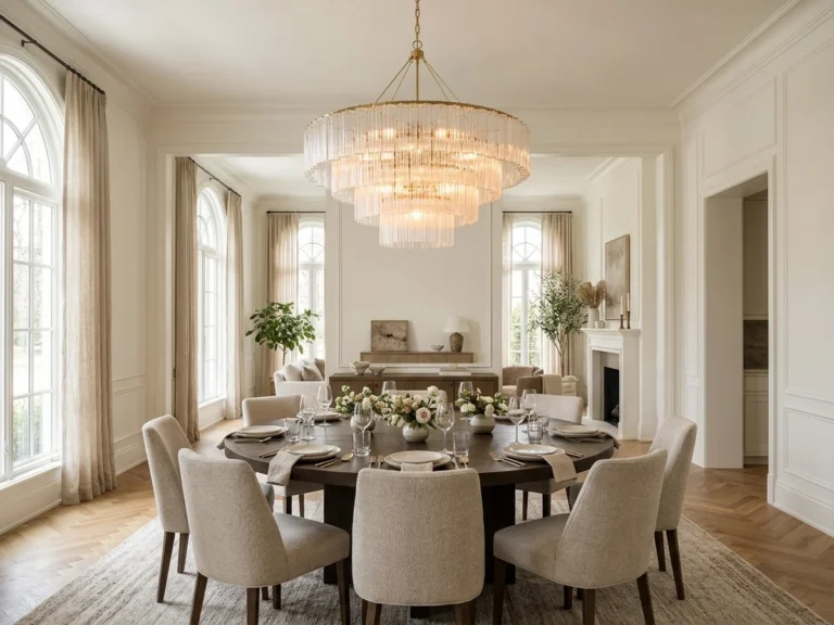 How High Should a Chandelier Hang Above a Dining Room Table? - chandelier height above dining table