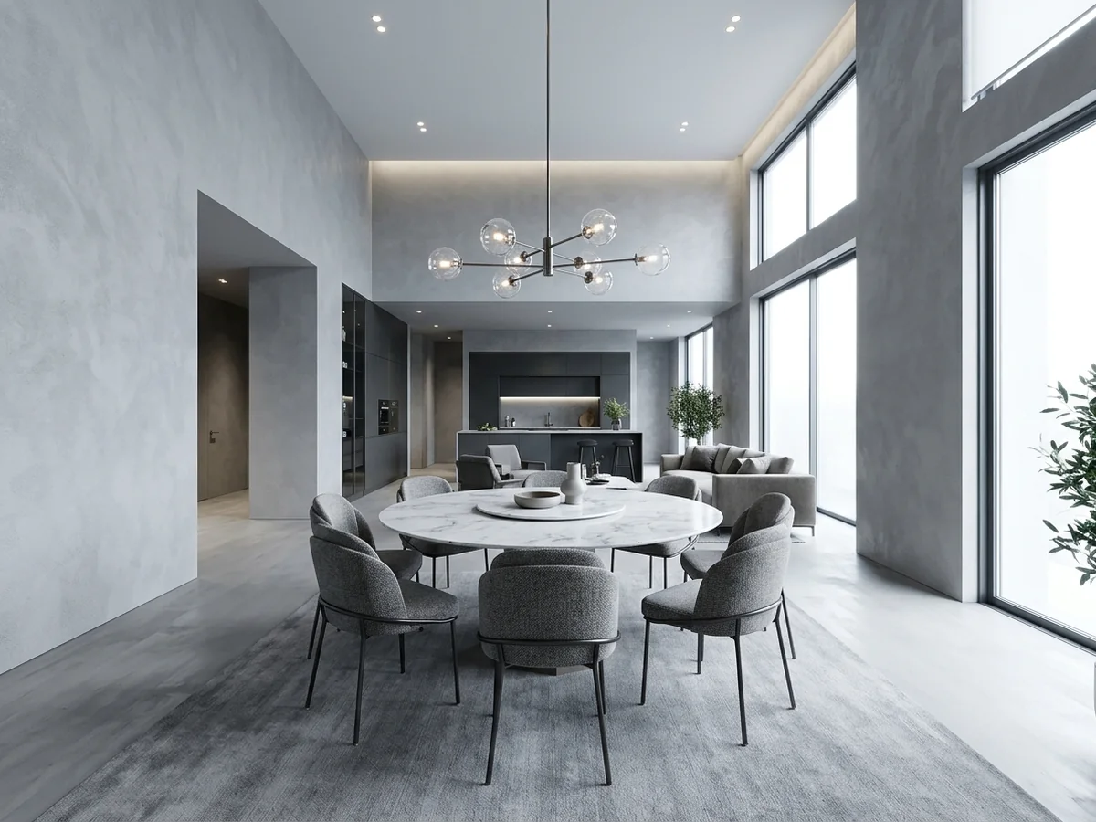 Calculating Ideal Fixture Diameter - chandelier width for dining table