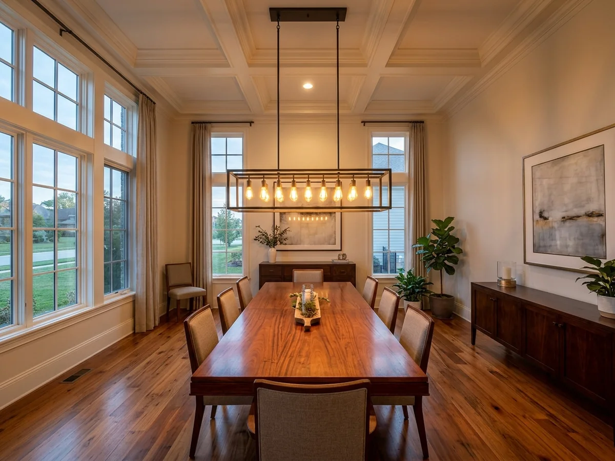 Matching Width to Table Length - chandelier width for dining table