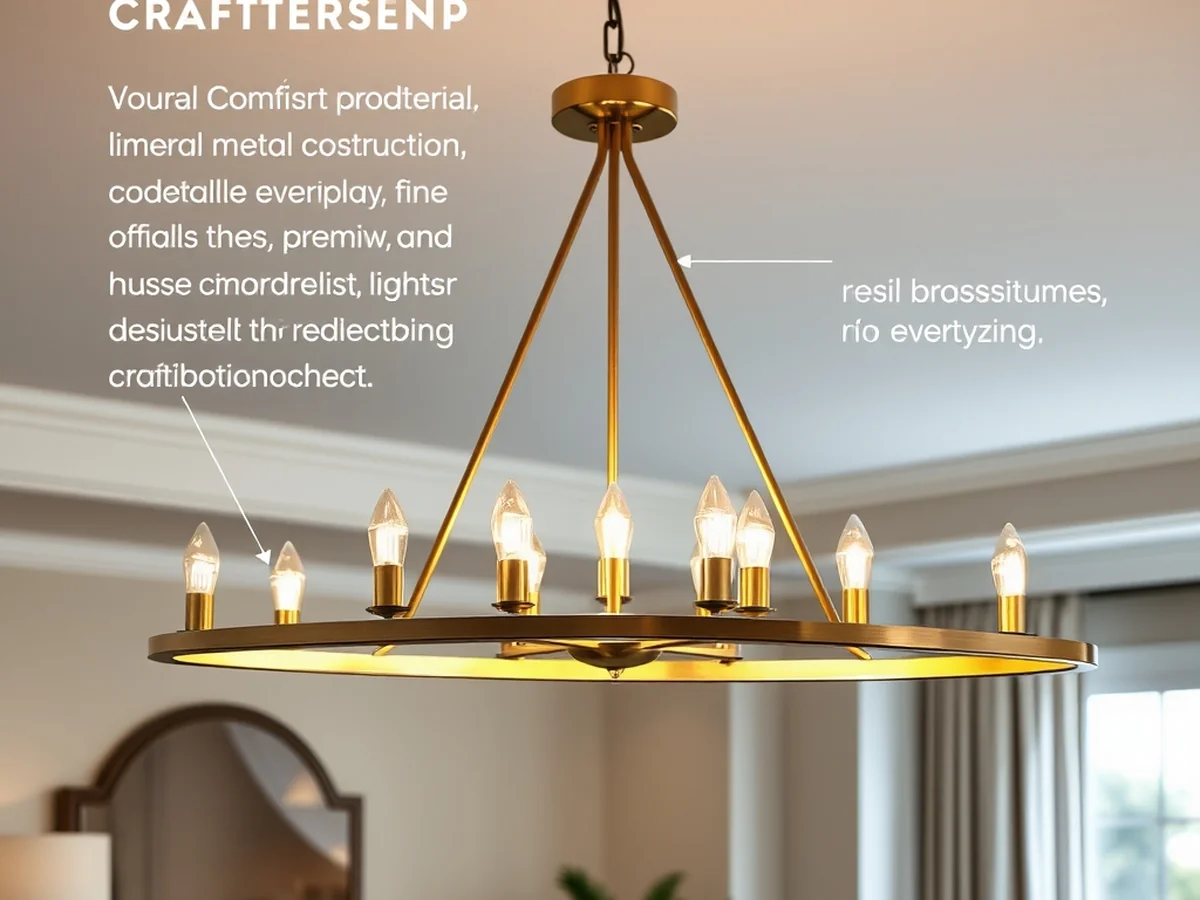Craftsmanship and Material Quality - linear chandelier vs drum