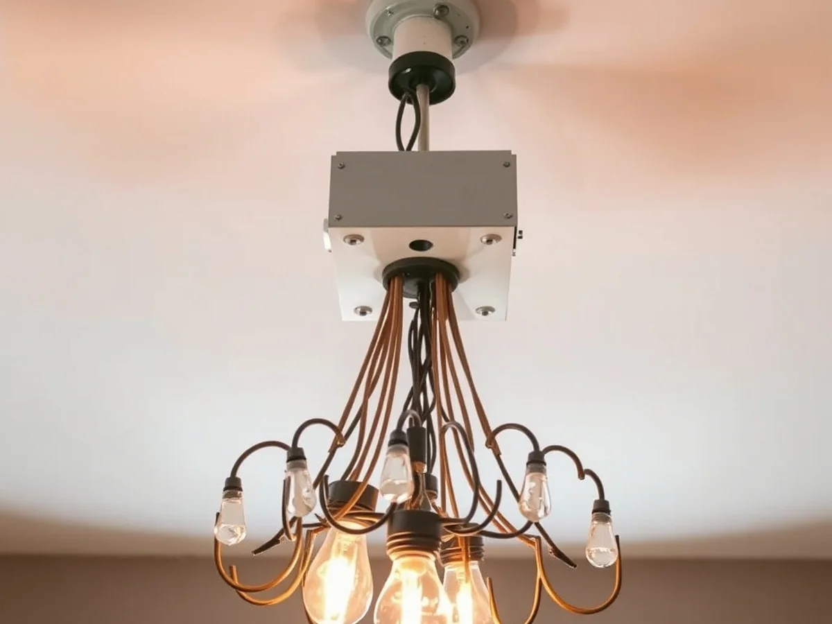 Common Off-Center Installation Errors - off center junction box chandelier