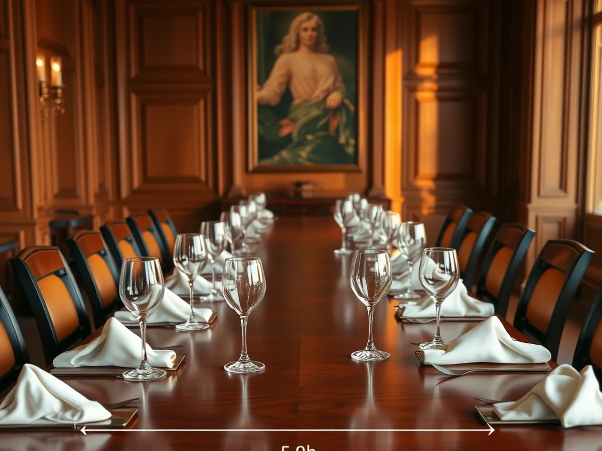 Standard Dining Table Dimensions - table width per person